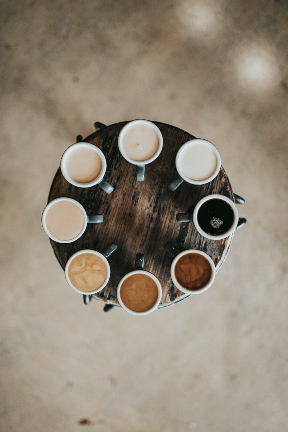 Freshly roasted coffee beans